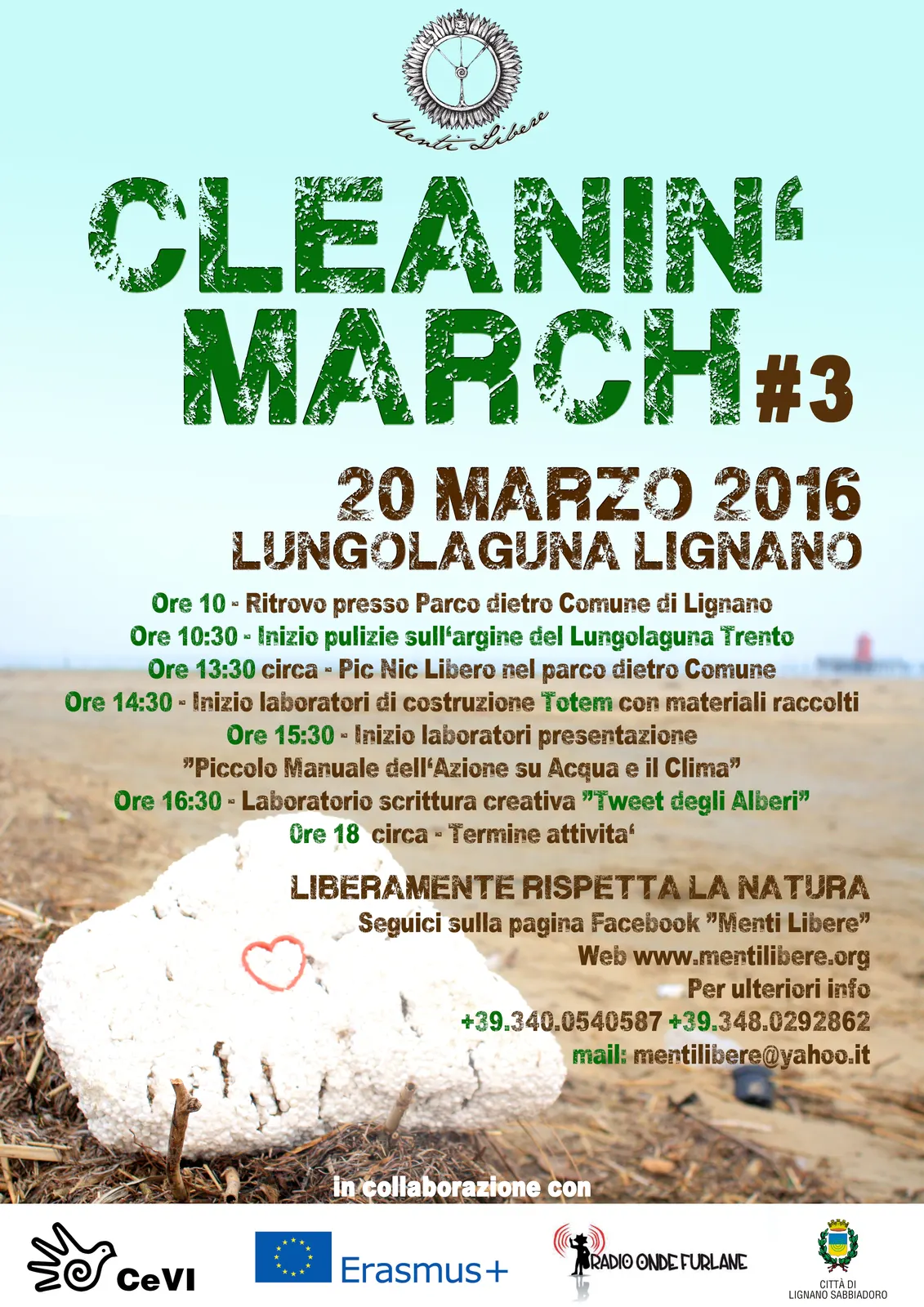 "Cleanin' March" Lignano: prendersi cura dell'ambiente divertendosi e imparando