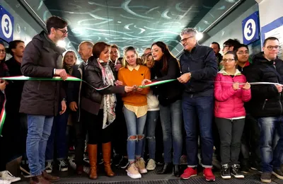 Inaugurato "Binario sommerso"